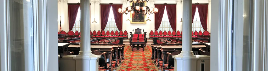 Vermont State House chamber